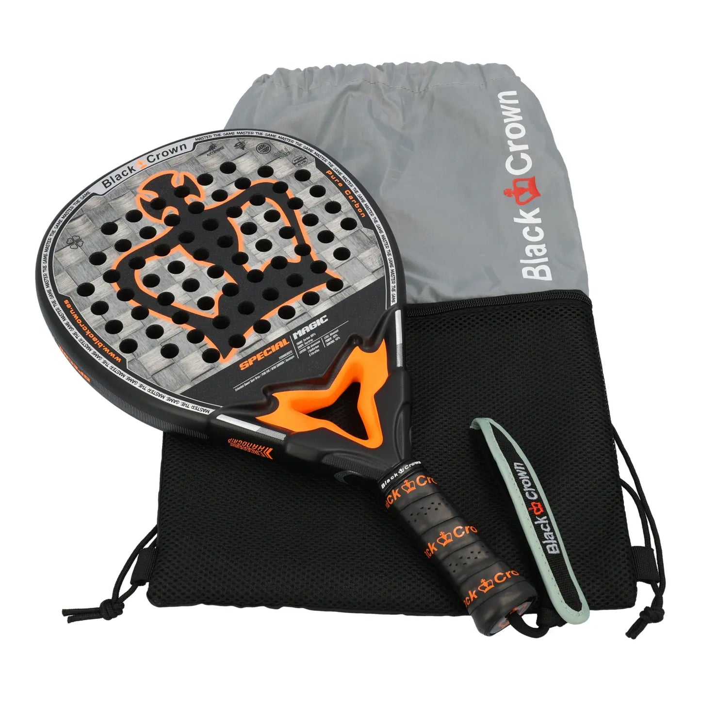 Black Crown Special Magic Padel Racket - Ravar