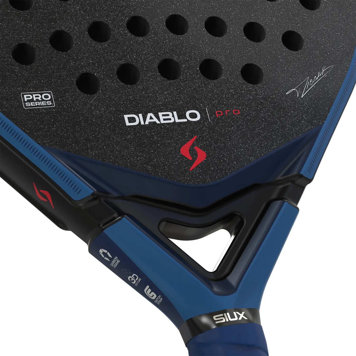 SIUX DIABLO PRO PADEL RACKET ROYAL BLUE 2026 - Ravar