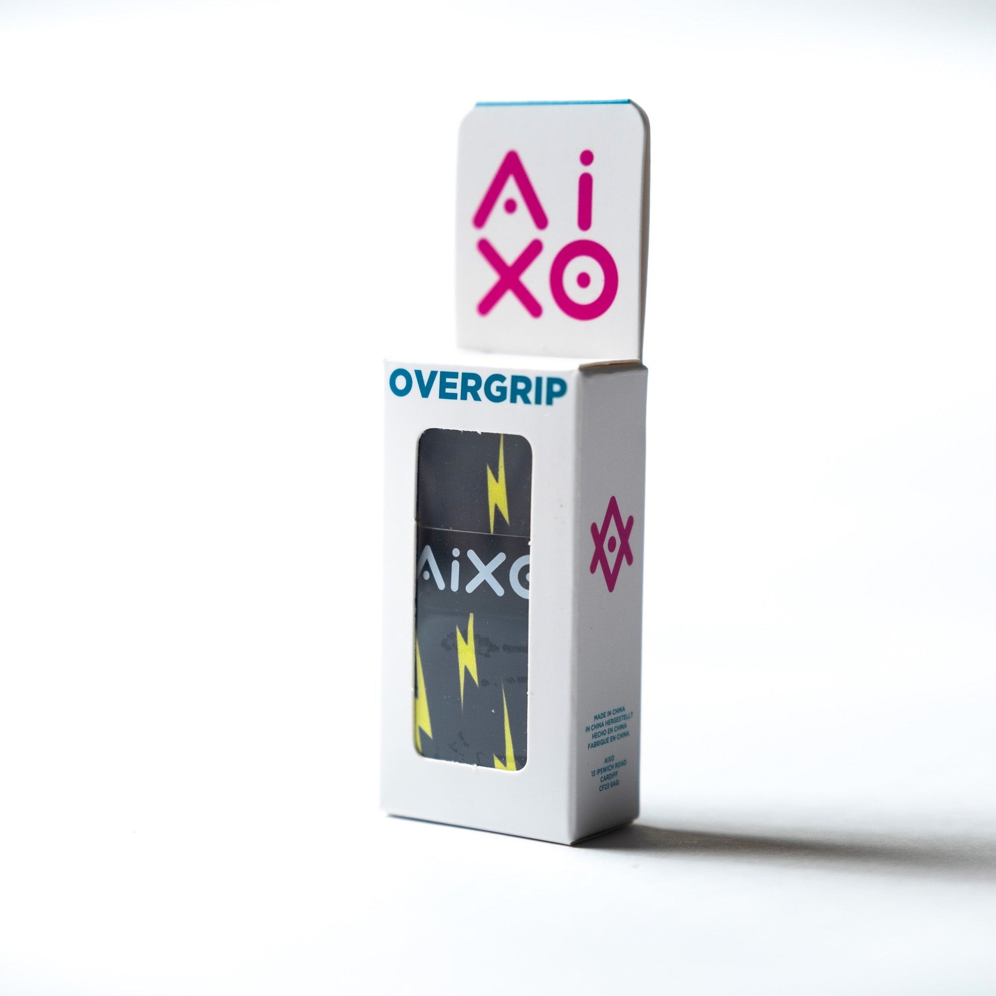 Aixo Lightning Tacky Overgrip Black - Ravar