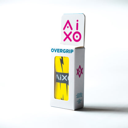 Aixo Lightning Tacky Overgrip Black - Ravar
