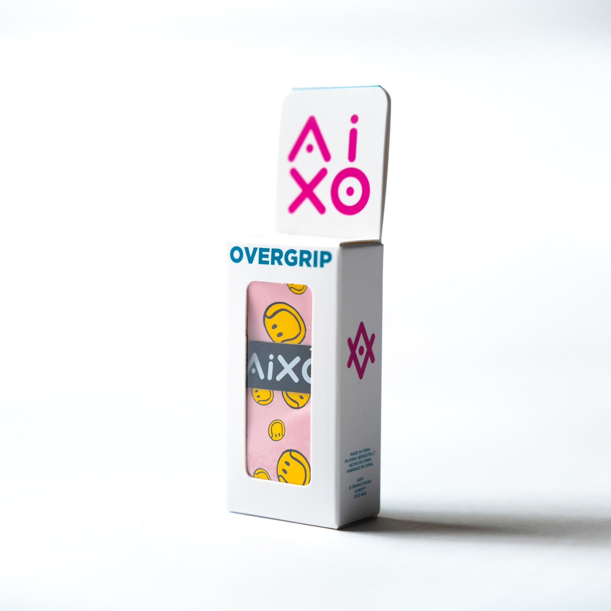 Aixo Smiley Ball Dry Overgrip Black - Ravar