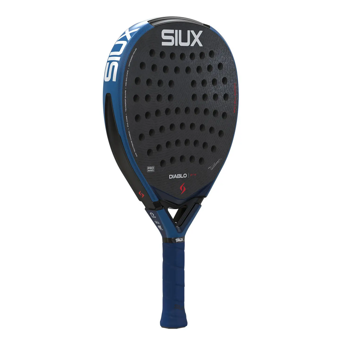 SIUX DIABLO PRO PADEL RACKET ROYAL BLUE 2026 - Ravar