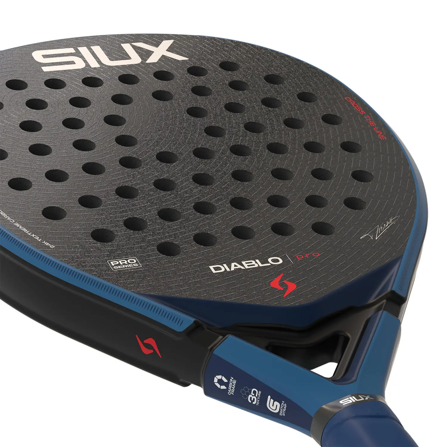 SIUX DIABLO PRO PADEL RACKET ROYAL BLUE 2026 - Ravar