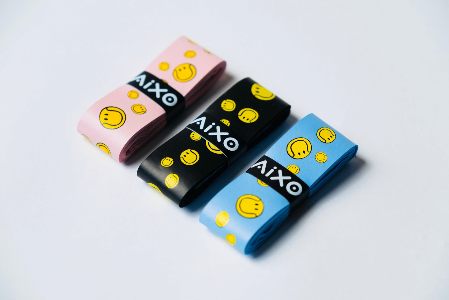 Aixo Smiley Ball Dry Overgrip Pink - Ravar