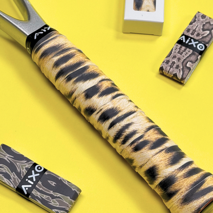 Aixo Tiger Camo Tacky Overgrip - Ravar