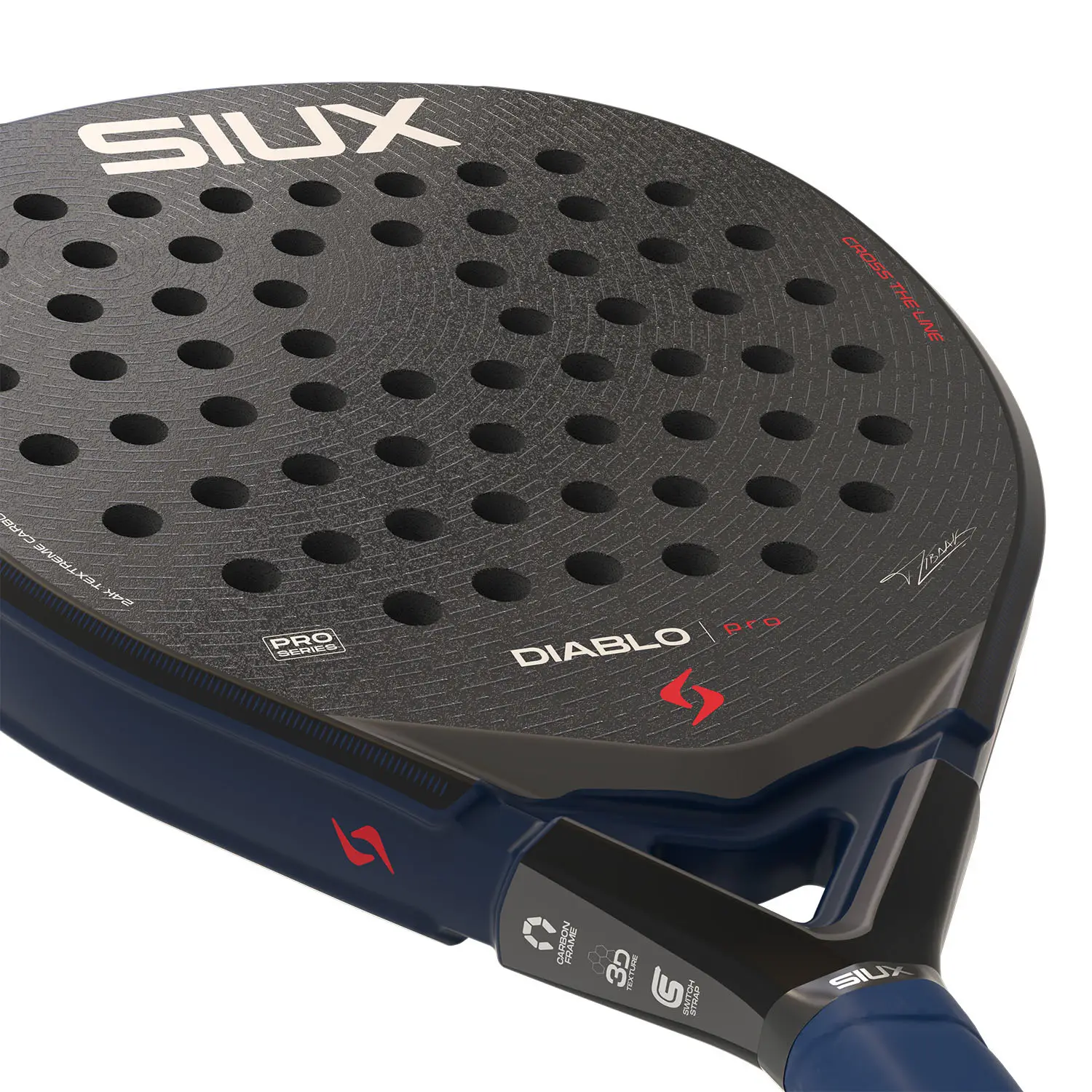 SIUX DIABLO PRO PADEL RACKET NIGHT BLUE 2026 - Ravar