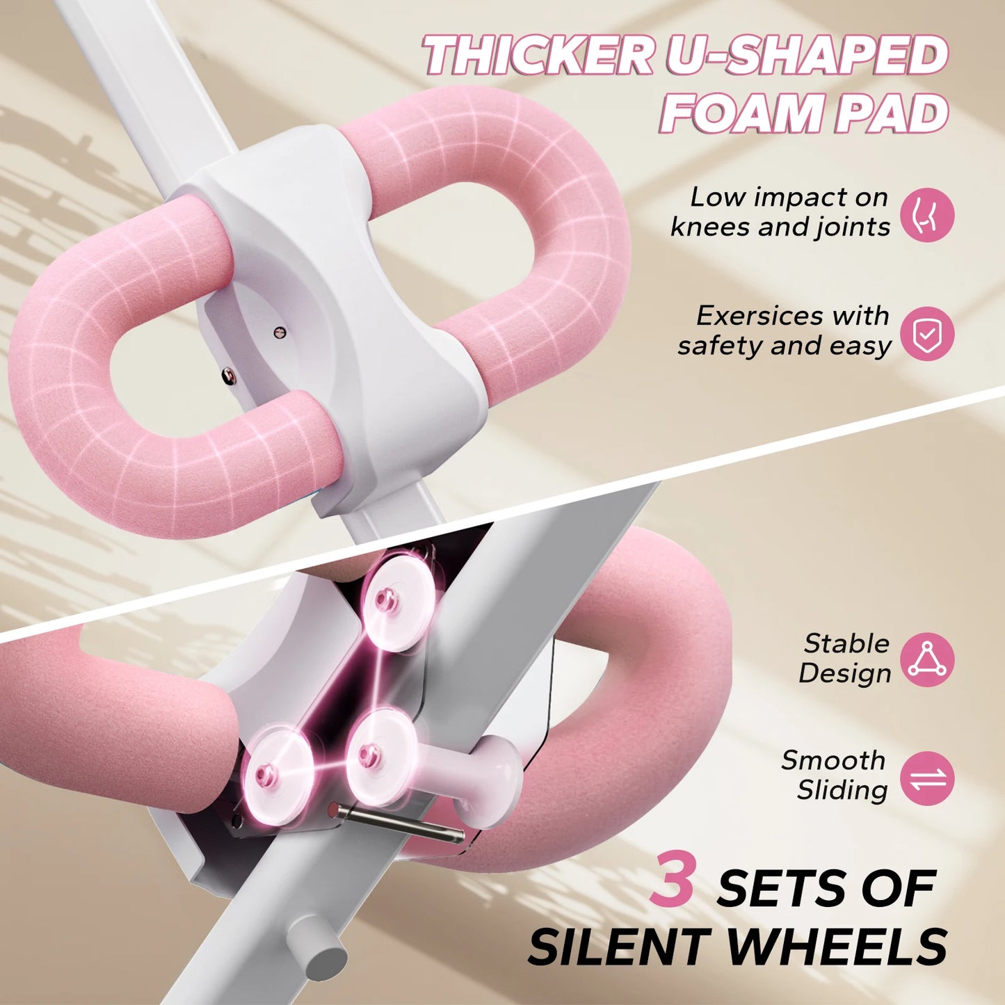 MERACH Adjustable Ab Machine Trainer – Foldable Core Workout Station - Ravar