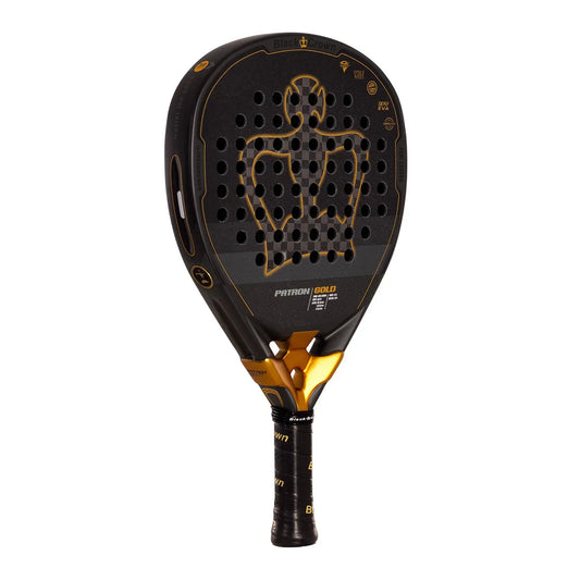 Black Crown Patron Gold Padel Racket - Ravar