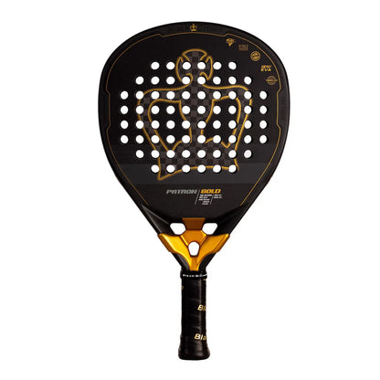 Black Crown Patron Gold Padel Racket - Ravar