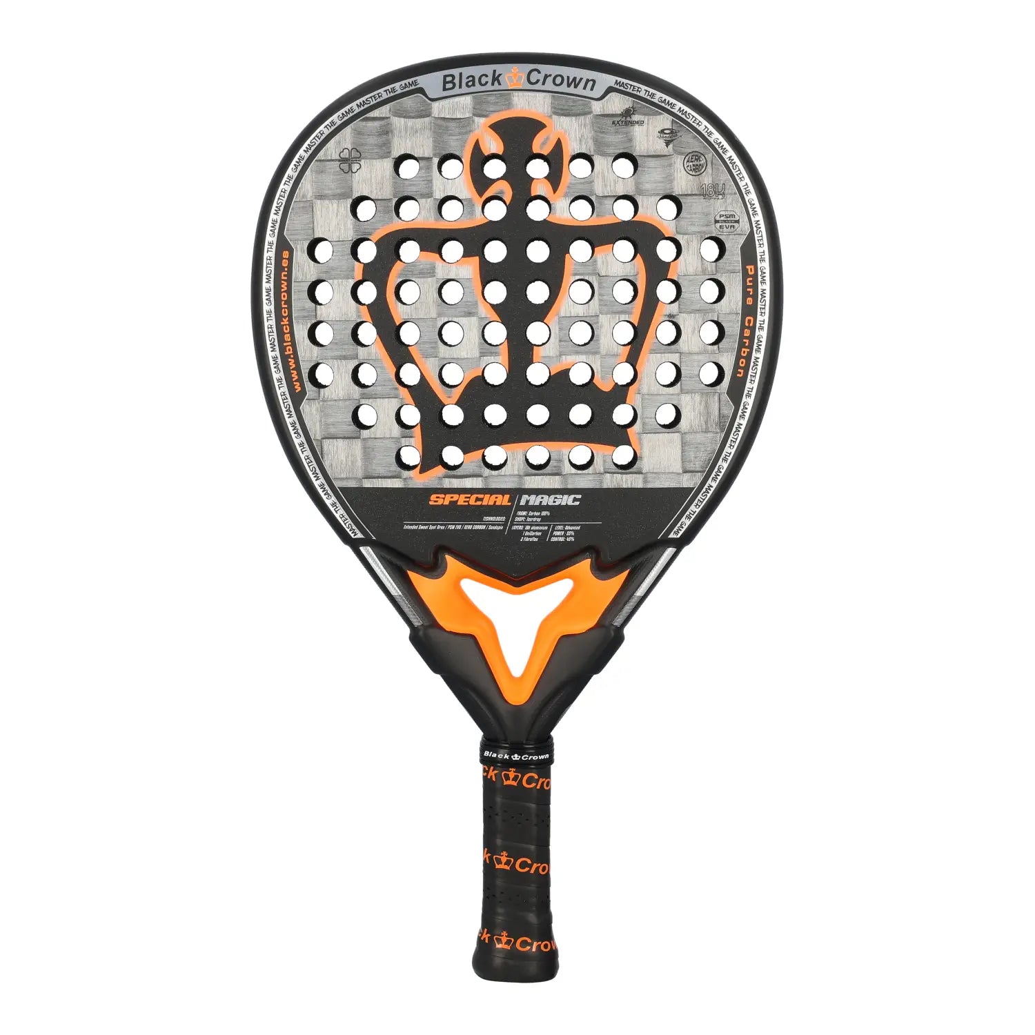 Black Crown Special Magic Padel Racket - Ravar