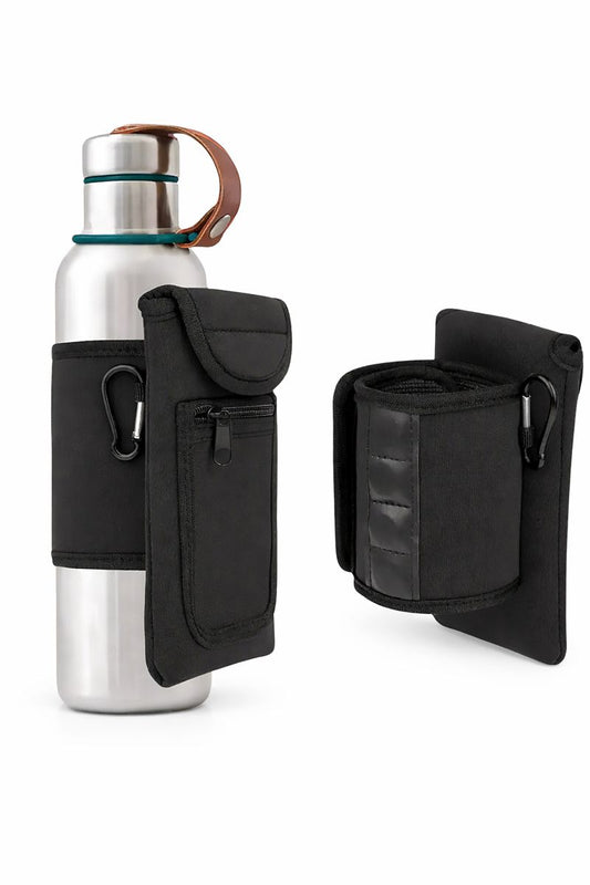 Magnetic Water Bottle Sleeve with Pockets - Ravar
