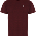 Burgundy/Black Melange