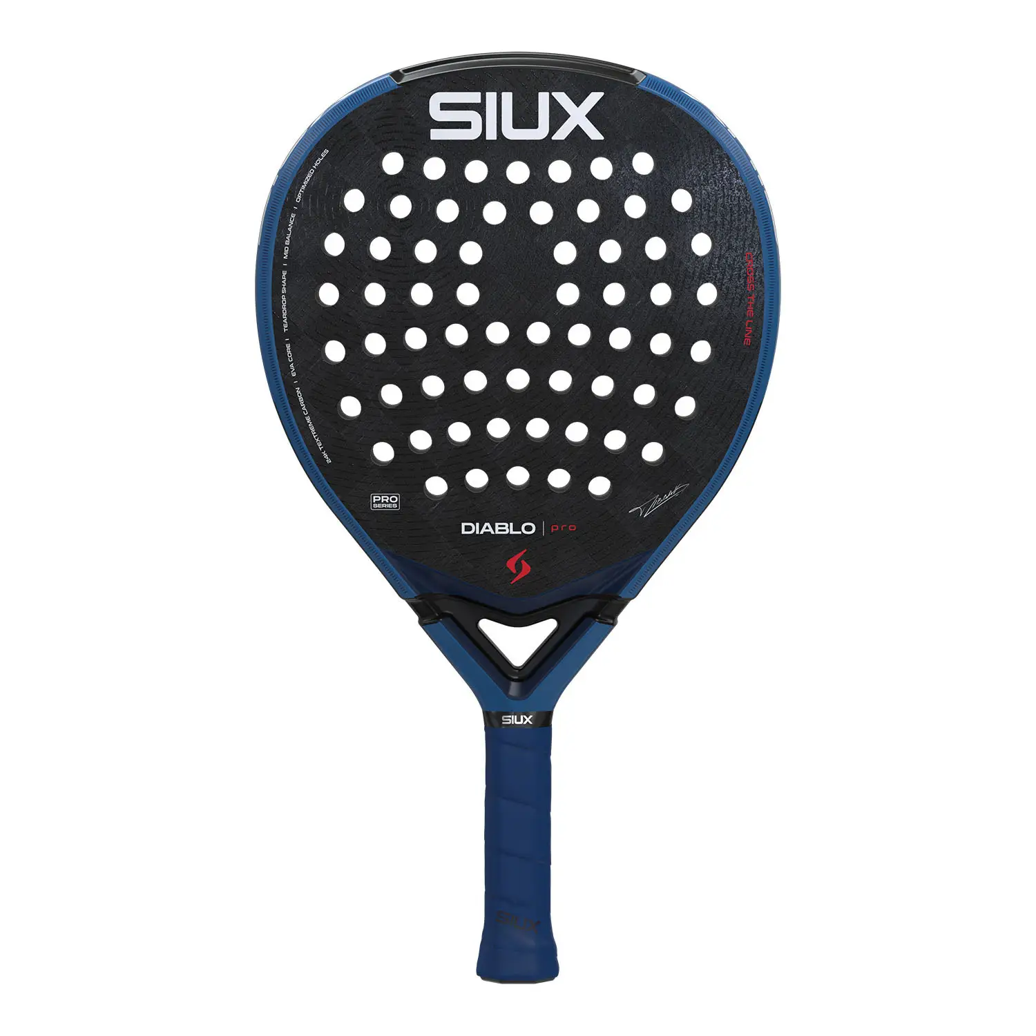 SIUX DIABLO PRO PADEL RACKET ROYAL BLUE 2026 - Ravar