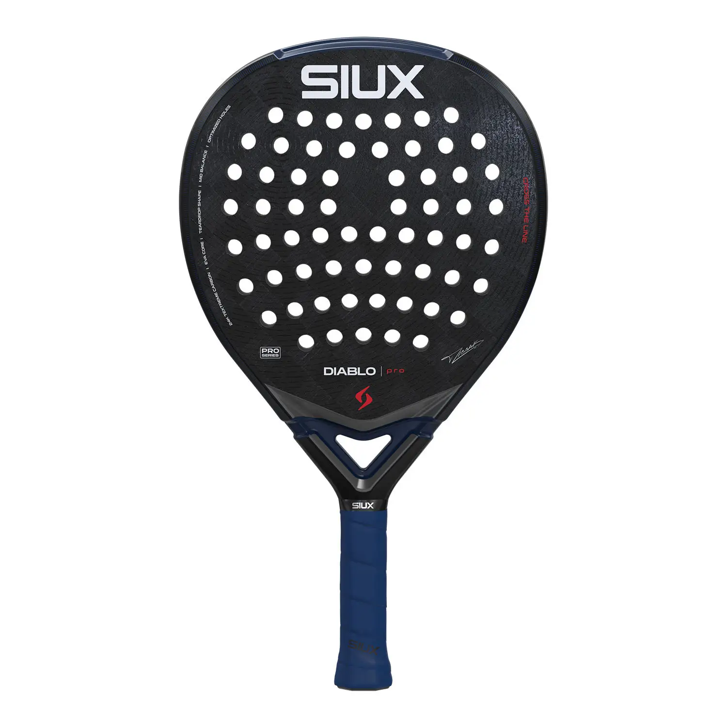 SIUX DIABLO PRO PADEL RACKET NIGHT BLUE 2026 - Ravar