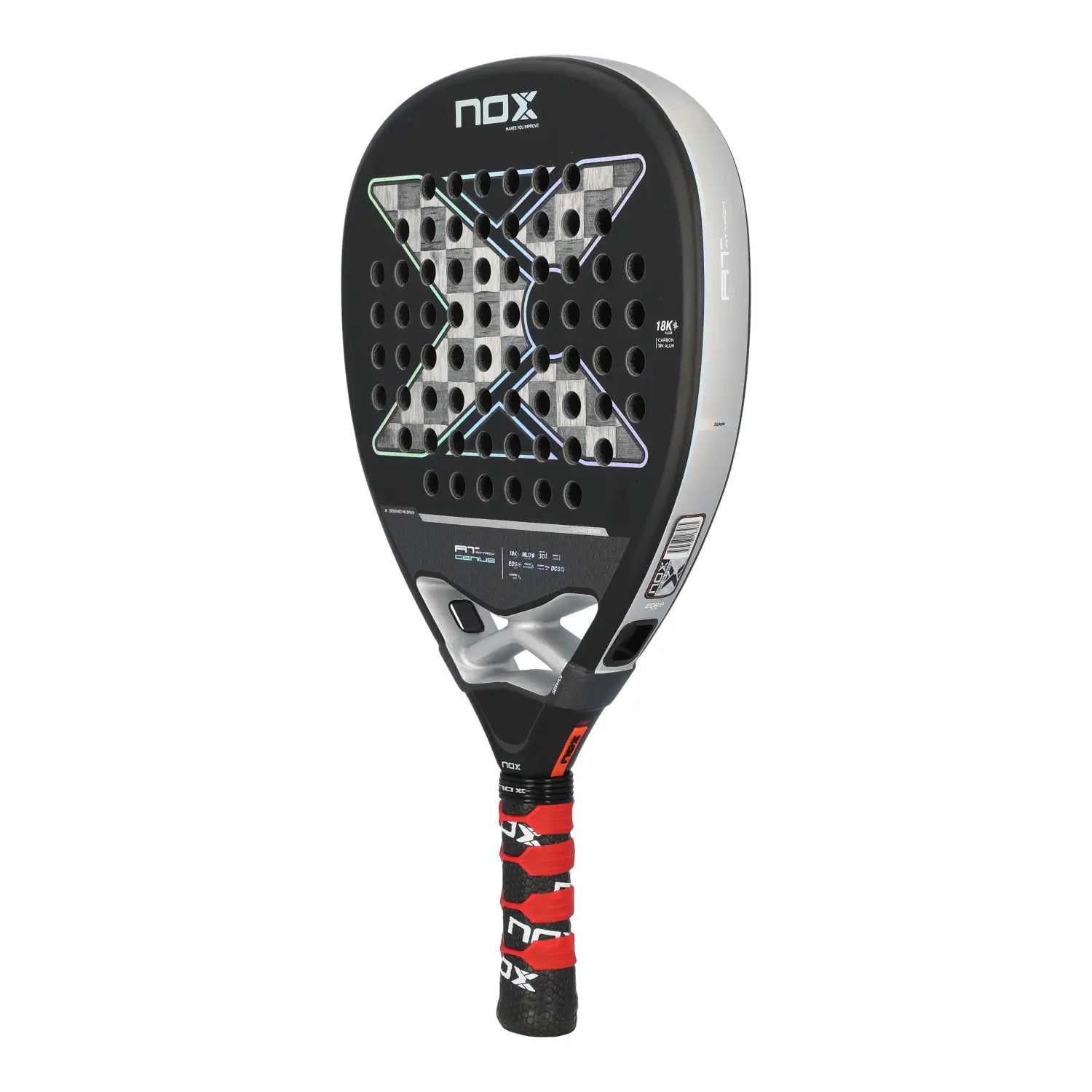 Nox AT Genius Attack 18K Padel Racket - Ravar
