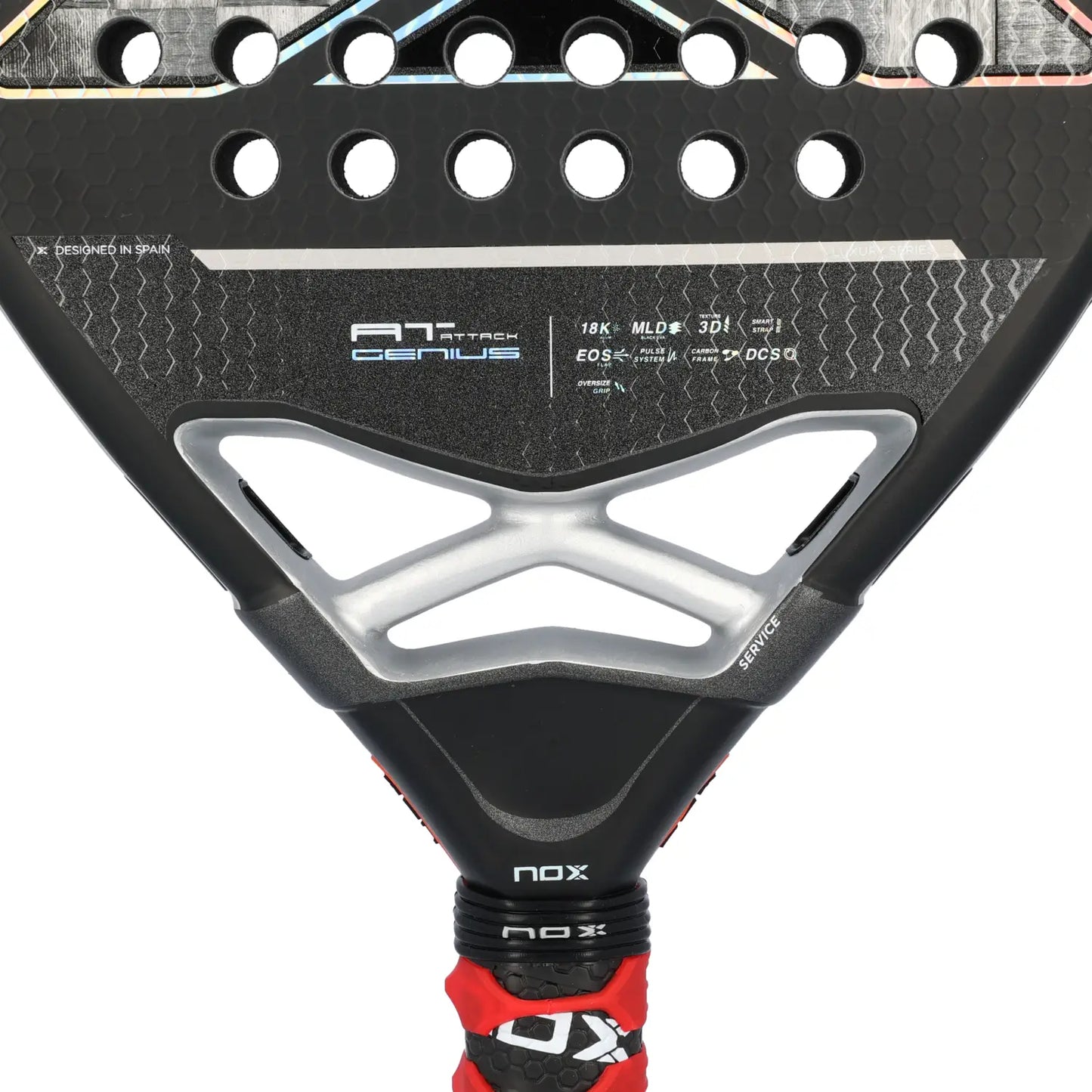 Nox AT Genius Attack 18K Padel Racket - Ravar