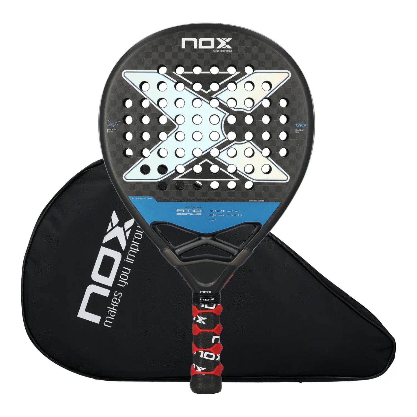 Nox Genius 12K by Agustin Tapia Padel Racket - Ravar