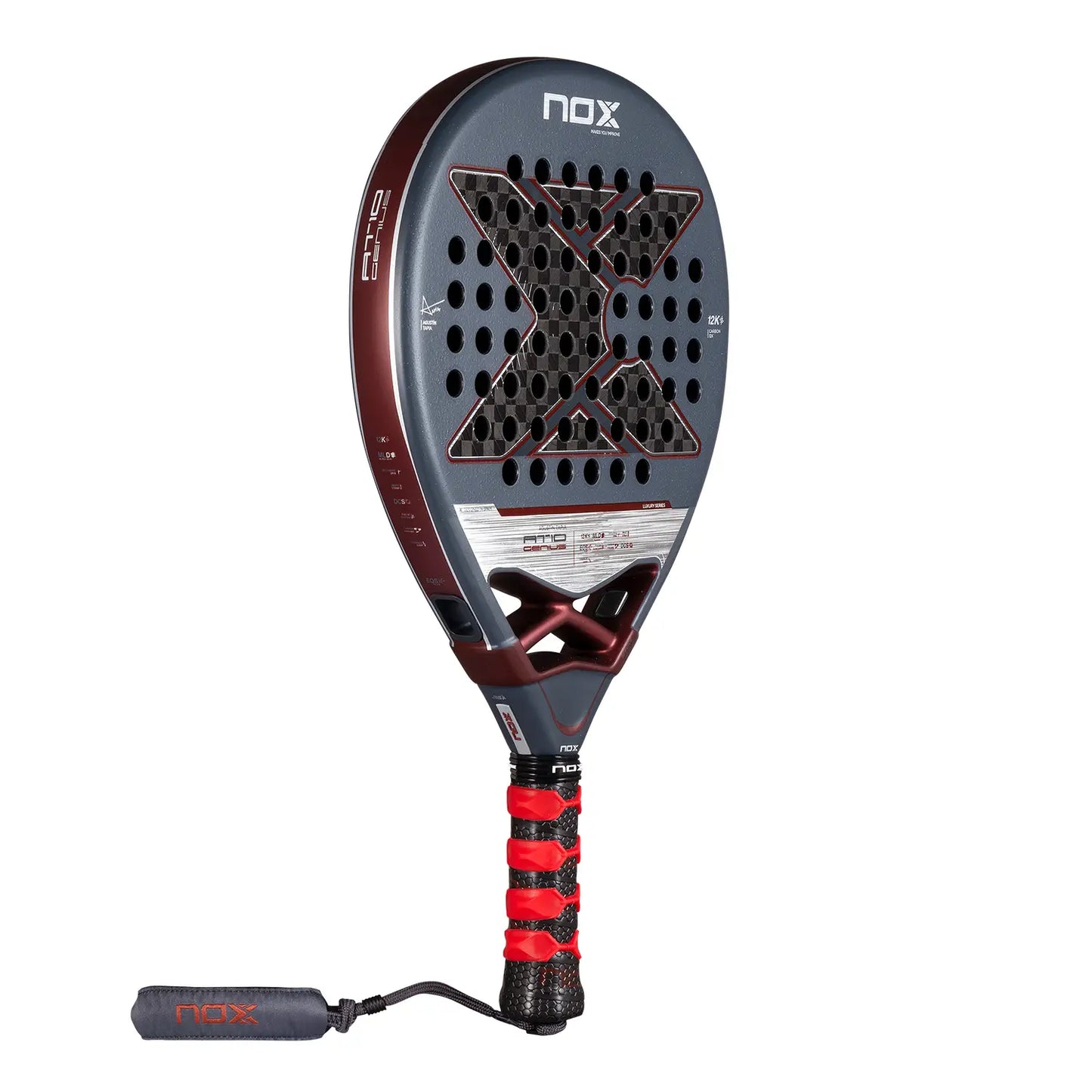 Nox Genius 12K by Agustin Tapia Padel Racket - Ravar