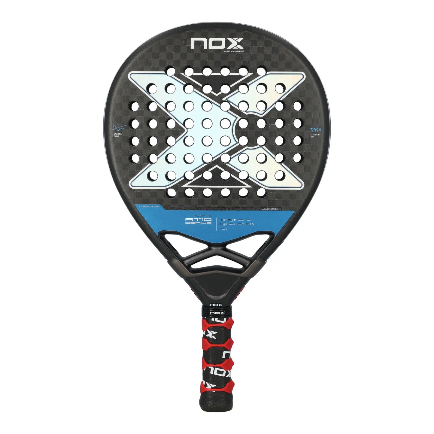 Nox Genius 12K by Agustin Tapia Padel Racket - Ravar