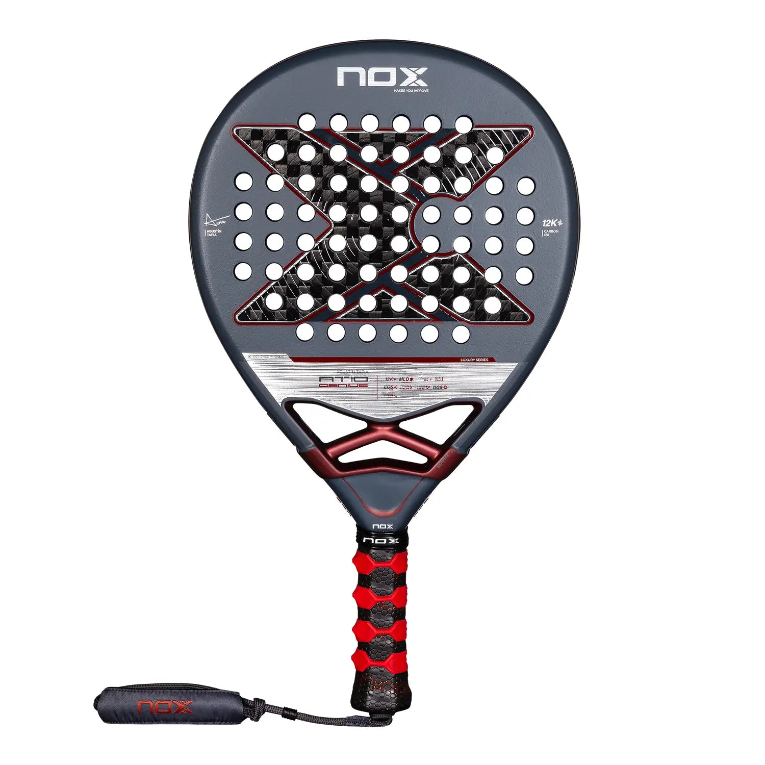Nox Genius 12K by Agustin Tapia Padel Racket - Ravar