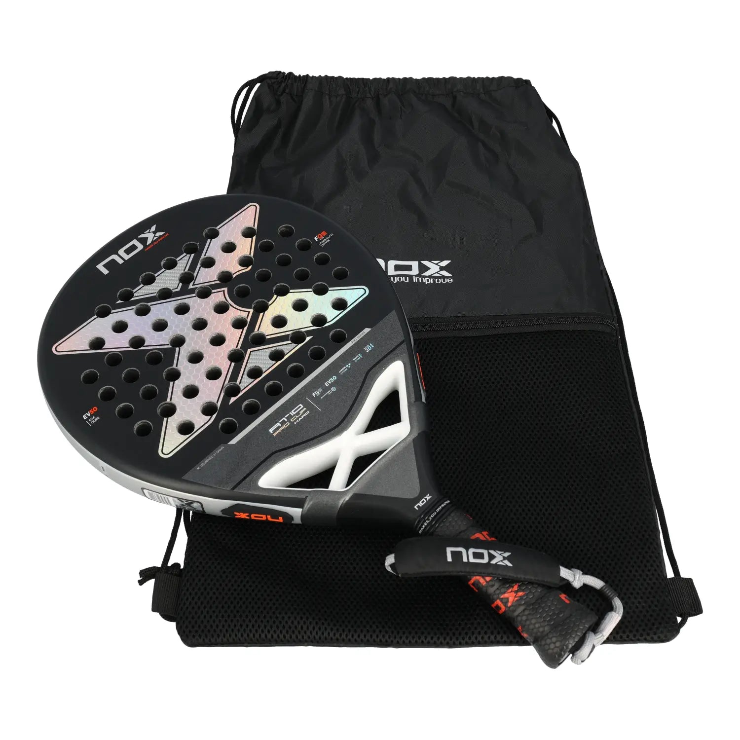 Nox Pro Cup Hard by Agustin Tapia Padel Racket - Ravar