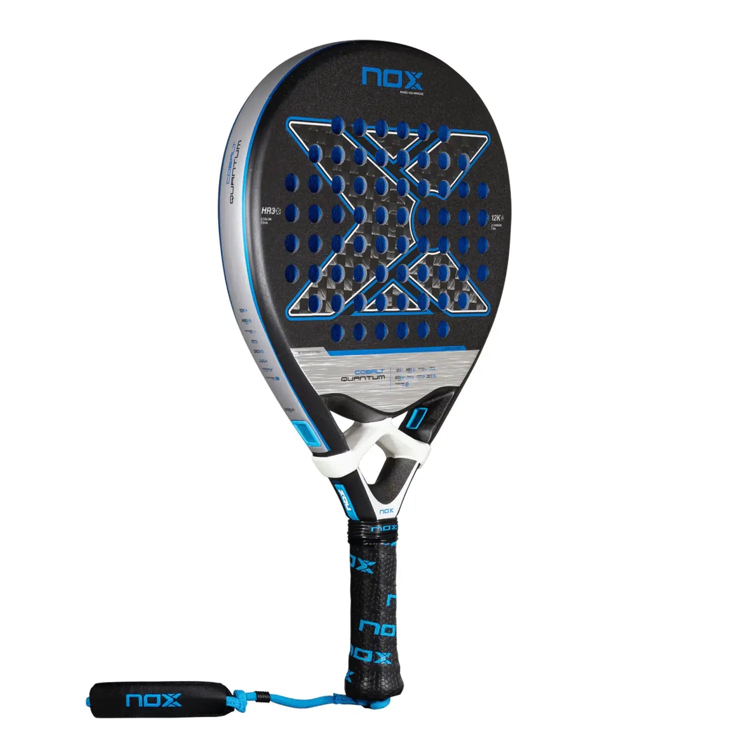 Nox Quantum 12K Cobalt Padel Racket - Ravar