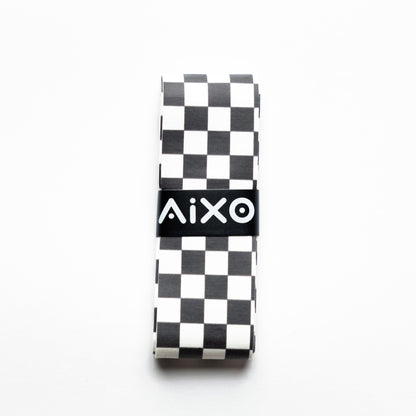 Aixo Checker Dry Overgrip Black & Yellow - Ravar