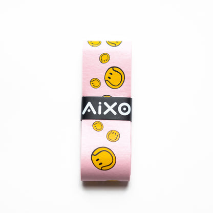 Aixo Smiley Ball Dry Overgrip Pink - Ravar