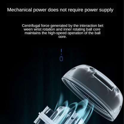 100KG Gyro Power Ball – LED Wrist & Hand Strengthener for Muscle Training - Ravar