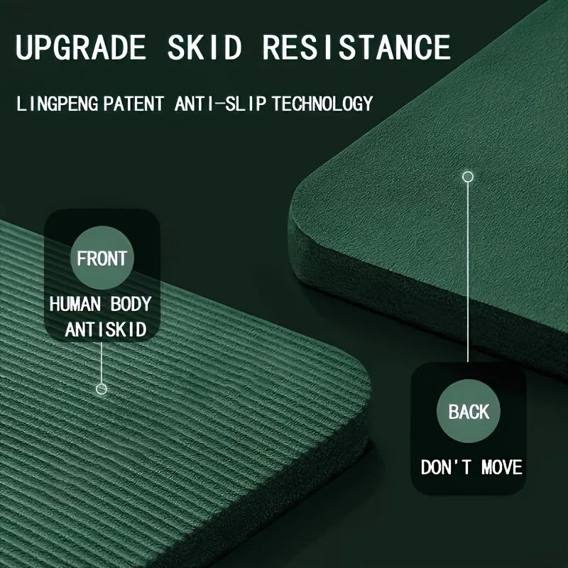 15/20mm Thick NBR Yoga Mat Moisture-proof Outdoor Non-Slip Durable Camping Picnic Mat 200x80cm Exercise Gym Fitness Workout - Ravar