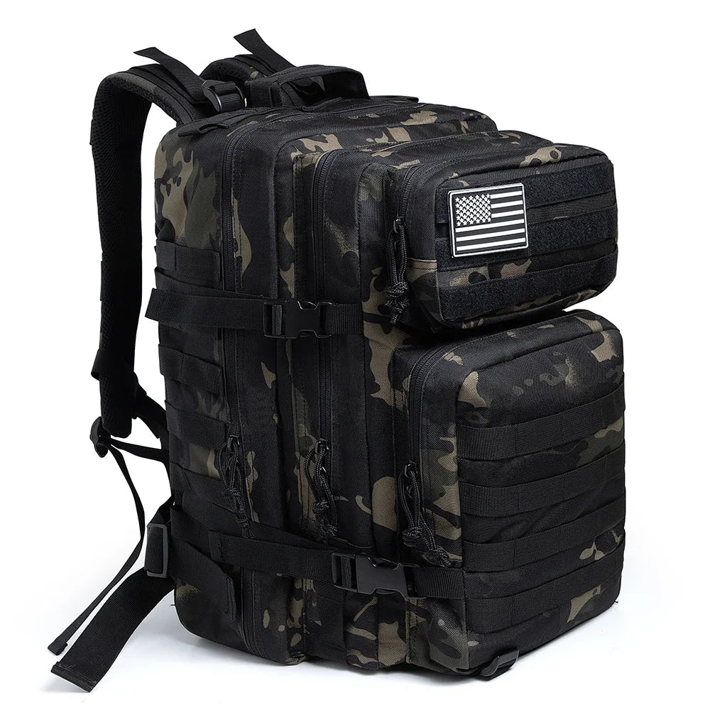 Tactical Backpacks Outdoor 45L Large Capacity - Ravar