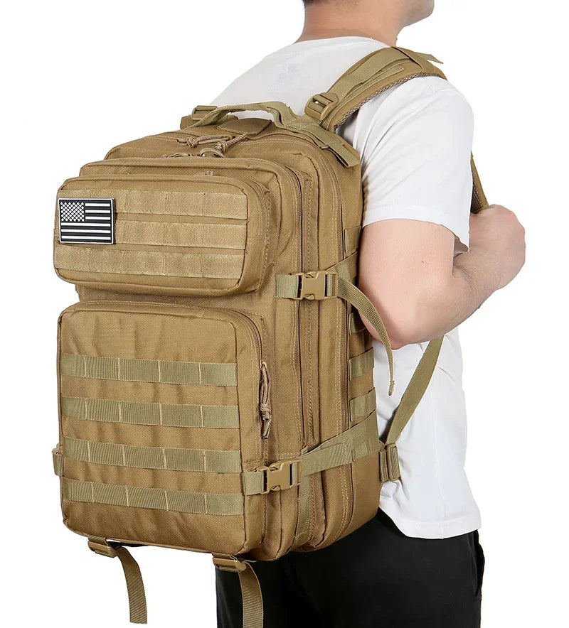 Tactical Backpacks Outdoor 45L Large Capacity - Ravar