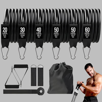 Elastic Resistance Band & Training Set - Ravar