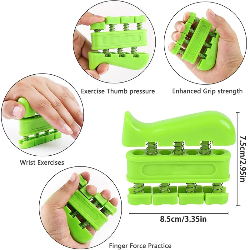 5-Piece Adjustable Hand Grip Strengthener Set for All Fitness Levels - Ravar