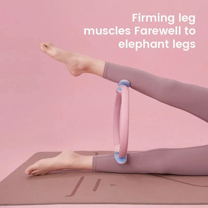 Yoga & Pilates Fitness Ring – Strengthen, Tone & Improve Flexibility - Ravar