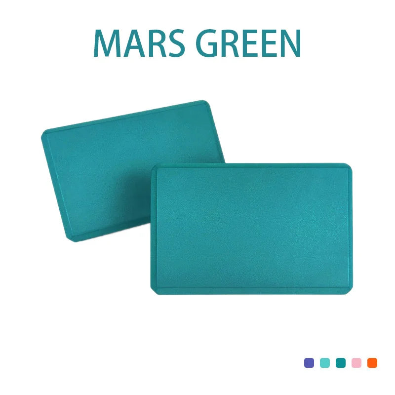 High Density Yoga Foam Blocks Non-slip Solid Color Yoga Balance Fitness Dance Supplies For Yoga Pilates And Meditation - Ravar