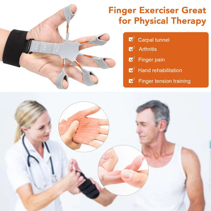 Grip Strength Trainer – Finger & Hand Exerciser for Strength & Flexibility - Ravar