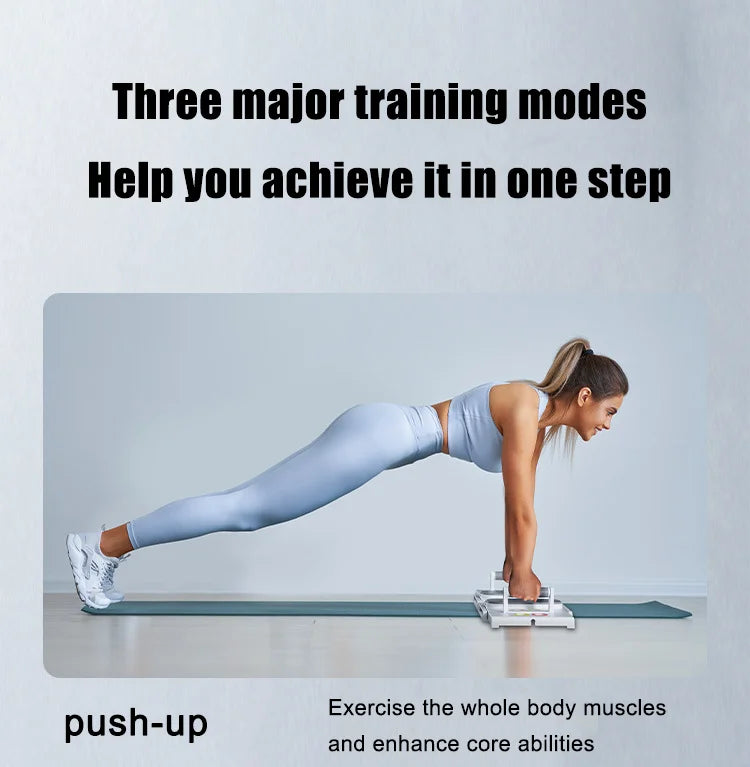 All-in-One Push-Up Trainer Board – Full Body Home Gym Set - Ravar