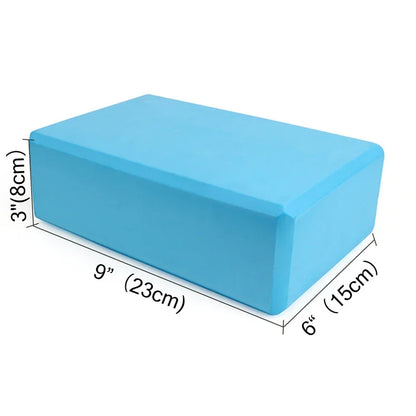 High Density Yoga Foam Blocks Non-slip Solid Color Yoga Balance Fitness Dance Supplies For Yoga Pilates And Meditation - Ravar