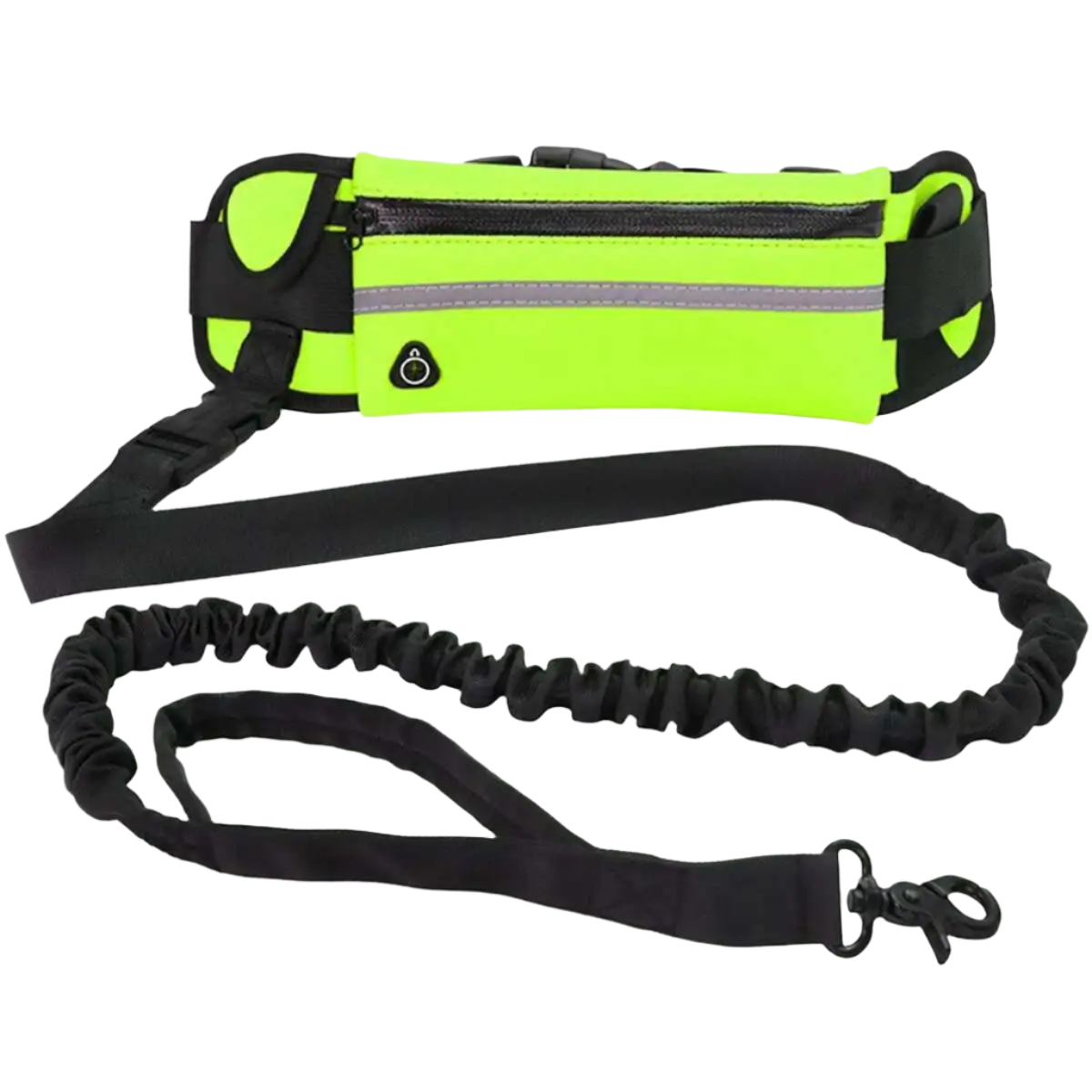 Hands-Free Dog Running Leash with Adjustable Waist Bag – Reflective & Shock-Absorbing Design - Ravar