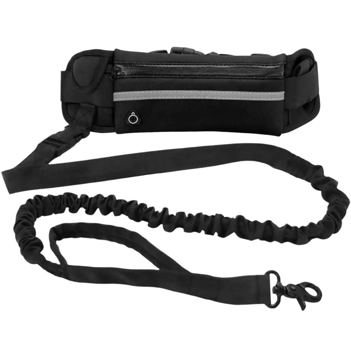 Hands-Free Dog Running Leash with Adjustable Waist Bag – Reflective & Shock-Absorbing Design - Ravar