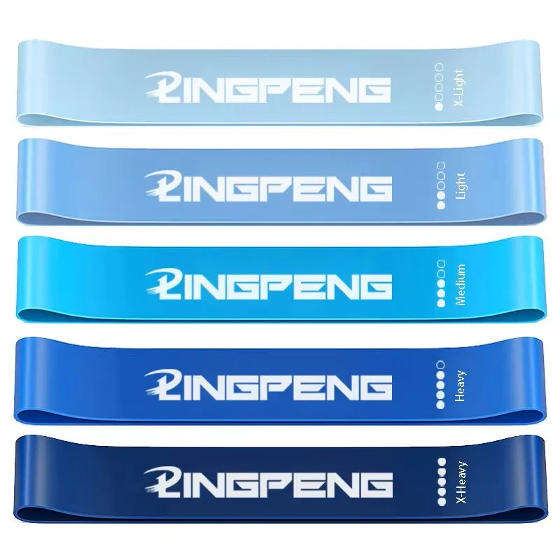 1 to 5 Piece Resistance Bands Set – Versatile Fitness Bands for Strength & Flexibility - Ravar