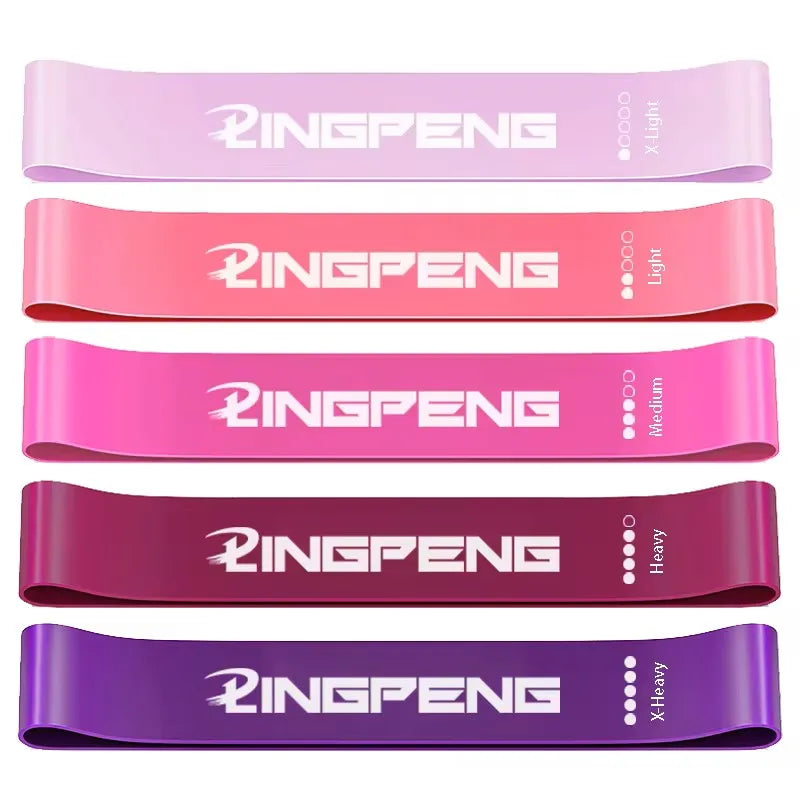 1 to 5 Piece Resistance Bands Set – Versatile Fitness Bands for Strength & Flexibility - Ravar