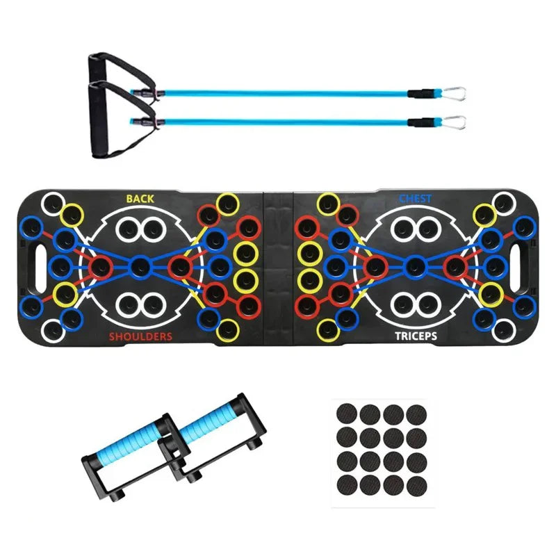 Multi-Function Push-Up Board – Home Gym Push-Up Bar System for Strength Training - Ravar