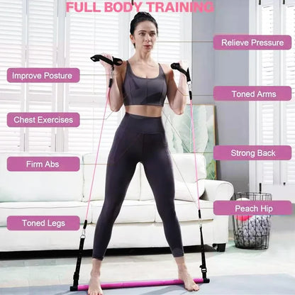 Home Workout Pilates Bar Kit - Ravar