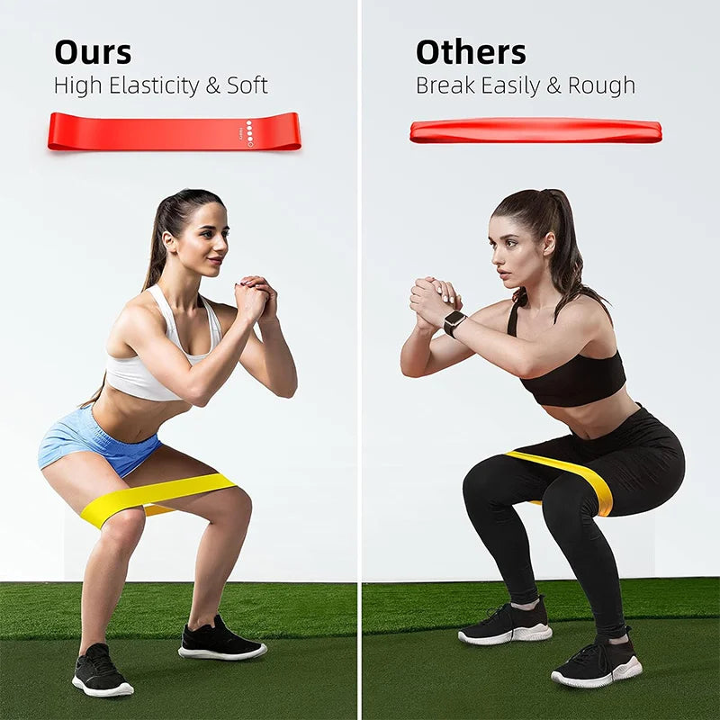 1 to 5 Piece Resistance Bands Set – Versatile Fitness Bands for Strength & Flexibility - Ravar