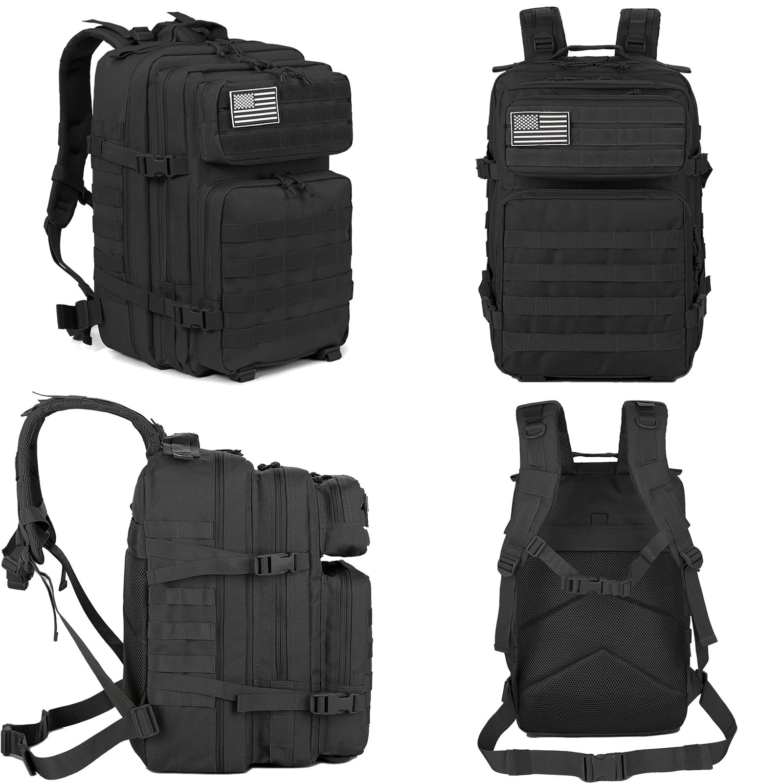 Tactical Backpacks Outdoor 45L Large Capacity - Ravar