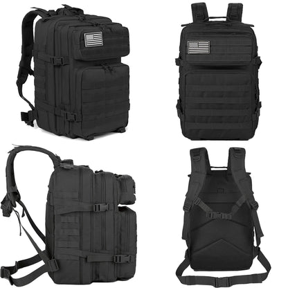 Tactical Backpacks Outdoor 45L Large Capacity - Ravar