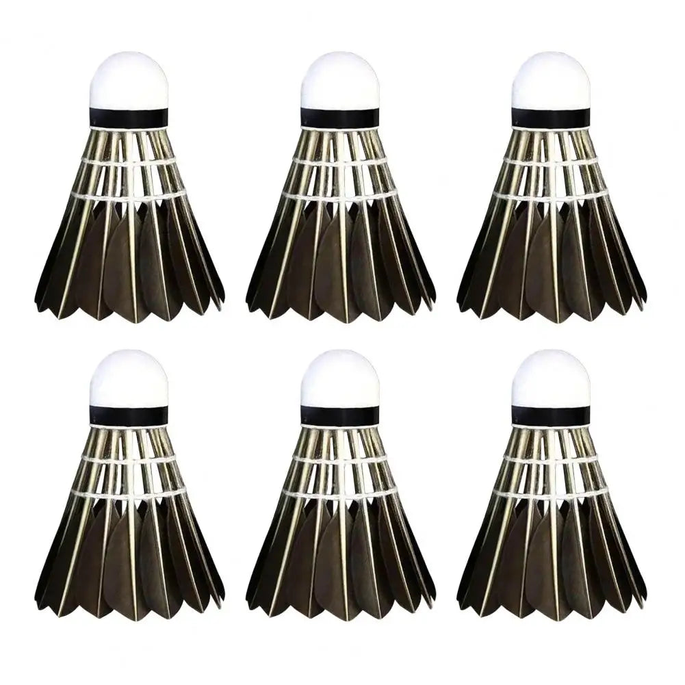 Duck Feather Badminton Shuttlecocks – Durable, High-Speed Birdies for Training & Competitive Play (3/6/12 Pack) - Ravar