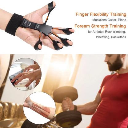 Grip Strength Trainer – Finger & Hand Exerciser for Strength & Flexibility - Ravar
